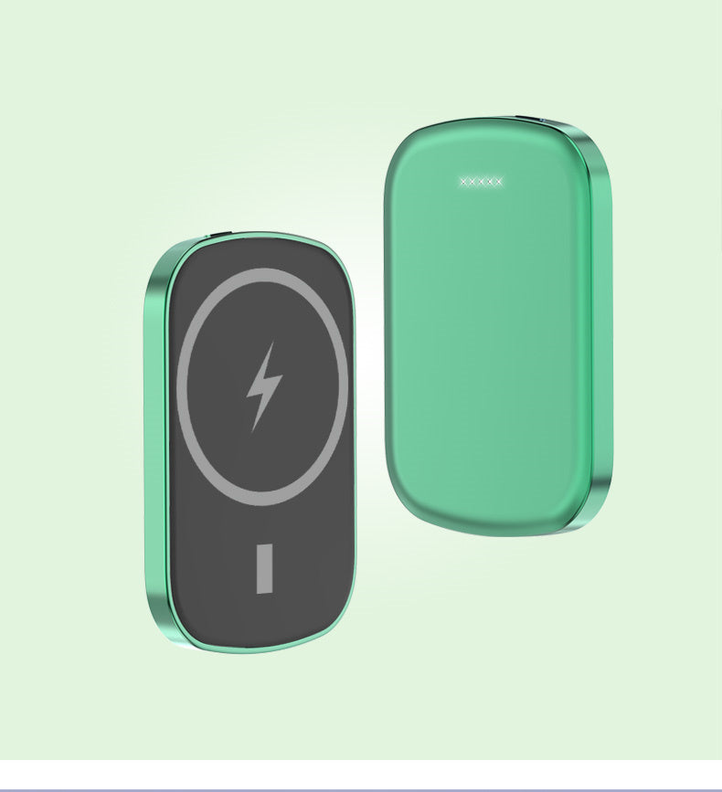 Compact. Powerful. Effortless. Magnetic Wireless Portable Power Bank