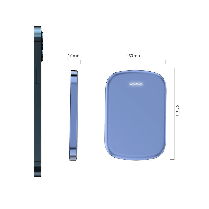 Compact. Powerful. Effortless. Magnetic Wireless Portable Power Bank