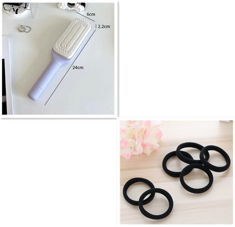 Healthy Hair, Clean Brush 4 In 1 Self Cleaning Hairbrush