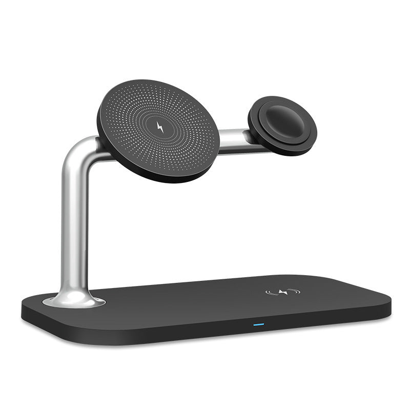 Power up anywhere, anytime. Magnetic 3-in-1 Wireless Charger