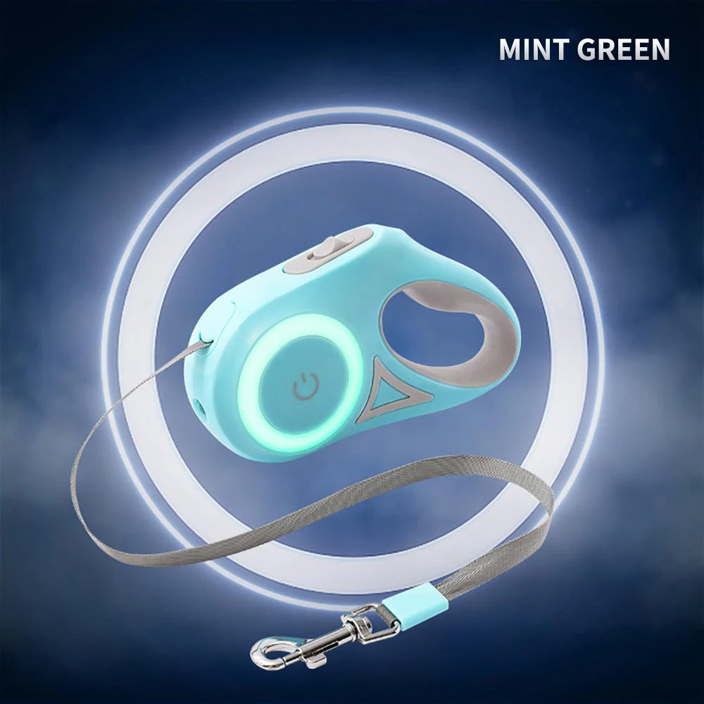 Fetch the Fun.3 And 5 Meters Dog Leash with Light