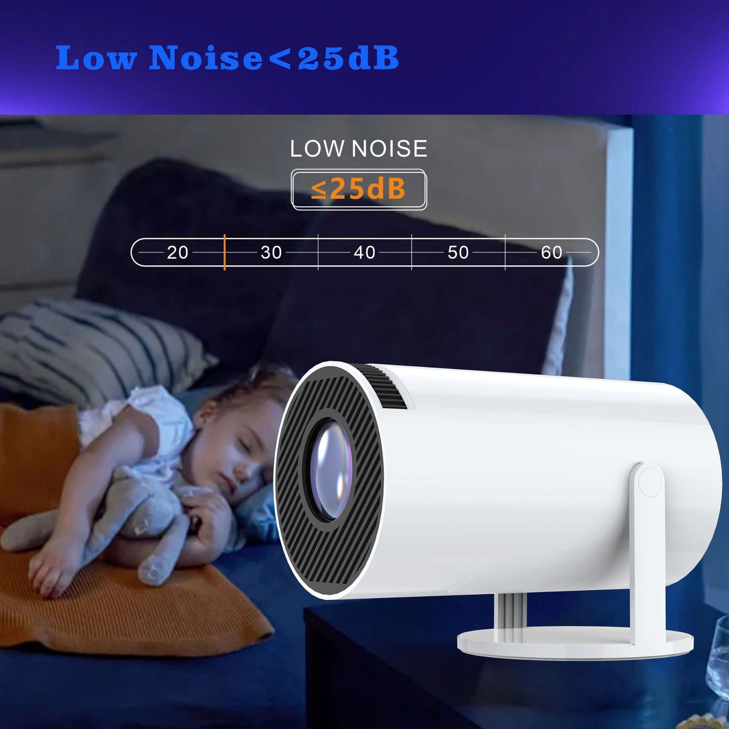 Wireless Freedom, Big Screen Experience, Ultra High Definition 4K Projector